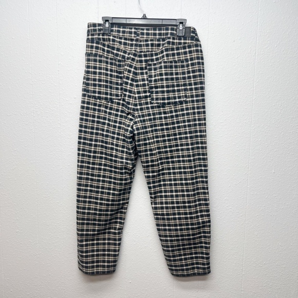 American Eagle Dark Academia Indie Chic Boho Twee Plaid Ankle Pants Womens Sz 14 - Picture 5 of 11